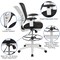 Emma and Oliver Mid-Back Mesh Adjustable Ergonomic Drafting Chair, Task Chair